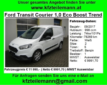 ​Ford Transit Courier  1,0 Ecco Boost Trend